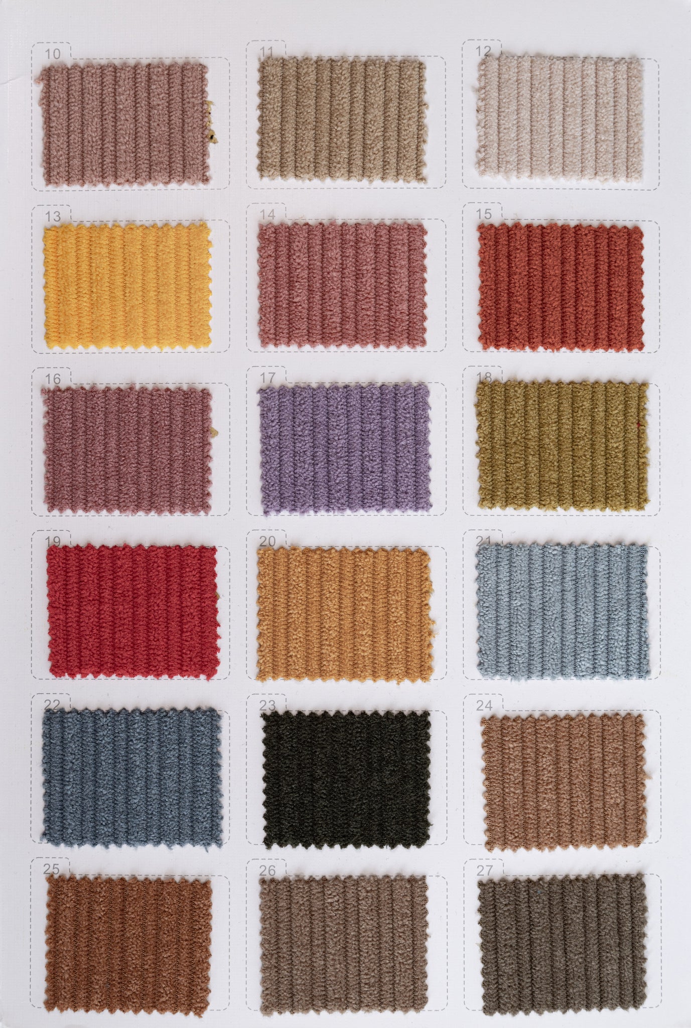 6W Mixed Wale Stretch Corduroy - 2119