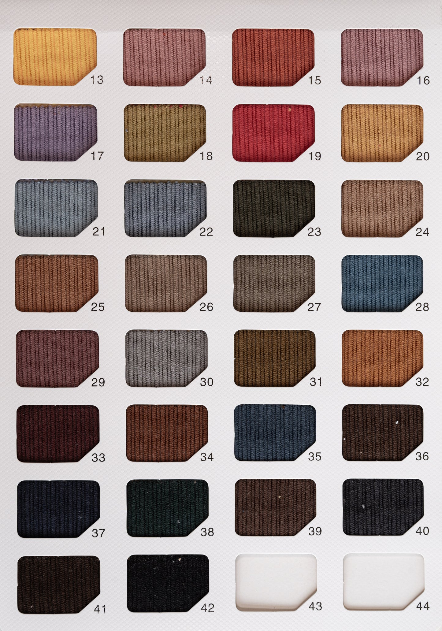 16W Mixed Wale Elastic Corduroy - 2121